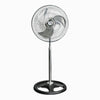 Proaira 18 High Velocity Industrial Pedestal Fan 3 Speed Control Black