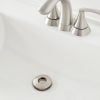 Danco Decorative Push-Button Sink Drain without Overflow in Brushed Nickel