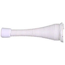 Doorstop, Spring, White, 3-In., 2-Pk.