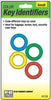 Hy-Ko Multi-Colored Push Button Key Identifier