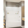Bootz NexTile 4-Piece 60 In. L x 30 In. D Tub Wall Kit in White