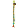 Boss Pet Chomper Tug dog toy with Ballistic Nylon Handle Dog Toy