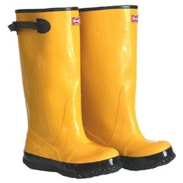 17-In. Waterproof Yellow Boots, Size 15