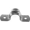 Conduit Fitting, EMT Snap-On Strap, 2-Hole, 1/2-In., 10-Pk.