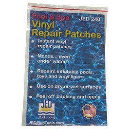 Pool Vinyl Repair Patch, 3 x 5-In.