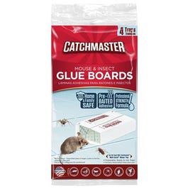 Baited Mouse/Insect Glue Trap, 4-Pk.