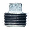 B & K Industries Square Head Plug 150# Malleable Iron Threaded Fittings 2 1/2