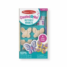 Butterfly Wooden Magnets, 4-Pk.