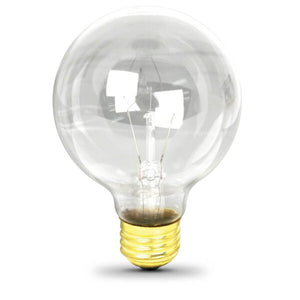 Feit Electric 25-Watt G25 Bath & Vanity Incandescent Light Bulb