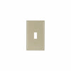 Eaton Cooper Wiring Standard Size Toggle Switch Wallplate, Ivory