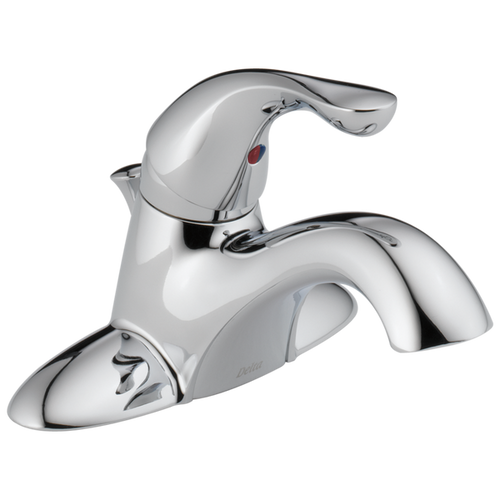 Delta Single Handle Centerset Bathroom Faucet In Chrome