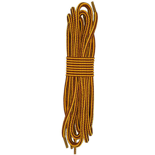 Jobsite & Manakey Group Braided Laces Yellow Brown 72 in.