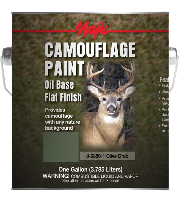 Yenkin Majestic  Camouflage Paint Earth Brown 1 Quart