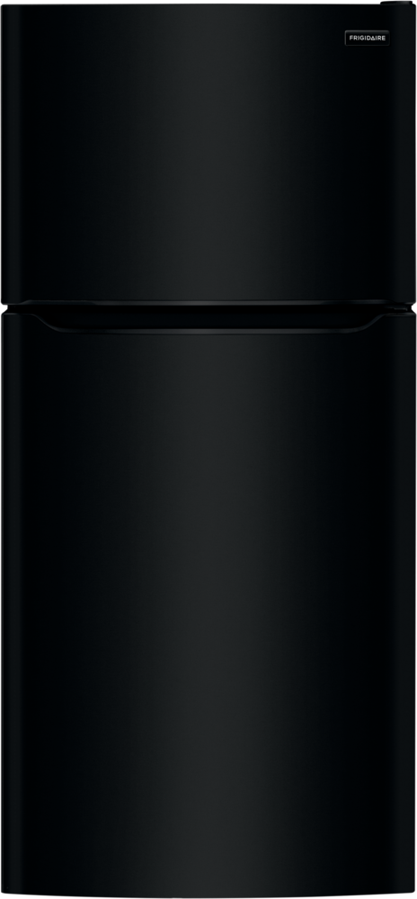 Frigidaire Top Freezer Refrigerator with 18.3 cu. ft. Capacity LED Lighting Black