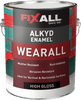 FixAll Wearall Alkyd Enamel High-Gloss Neutral Base - 1 Gallon