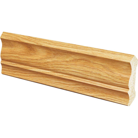 Inteplast Building Products 1/2 In. W. x 3-3/16 In. H. x 8 Ft. L. Majestic Oak Polystyrene Crown Molding