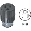 Do it 15A 125V 3-Wire 2-Pole Round Cord Connector