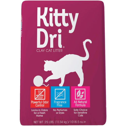 Oil Dri Kitty Dri 25 Lb. Natural Cat Litter