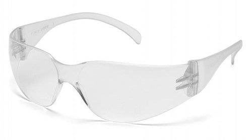 Pyramex Intruder- Retail Clear Lens with Clear Temples