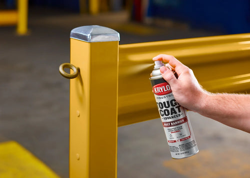 Krylon Industrial™ Tough Coat® Advanced with Rust Barrier™ Technology Flat 15 oz. Gray Primer