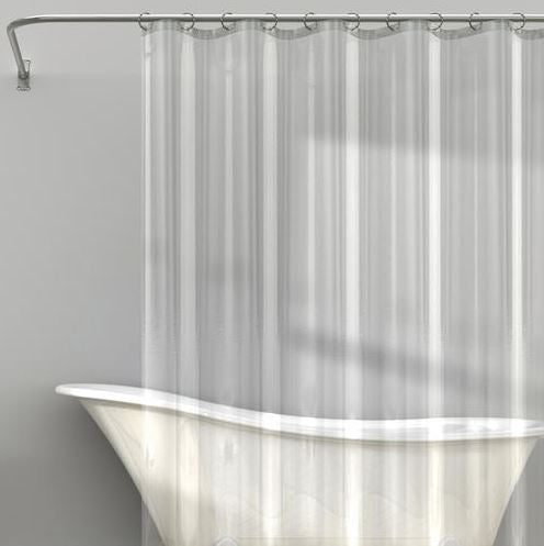 Zenna Home PEVA Medium Weight Shower Curtain Liner