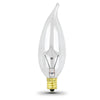 Feit Electric 40-Watt Clear Flame Tip Incandescent Light Bulb