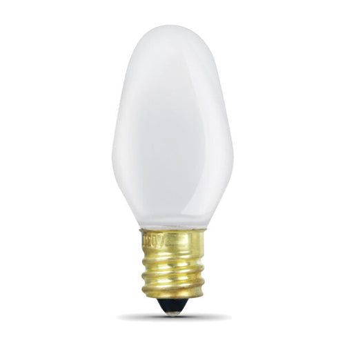 Feit Electric 7-Watt White C7 Incandescent Night Light (4-Pack)