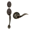 Design House Coventry Bronze Door Handle set with Springdale Lever and Deadbolt