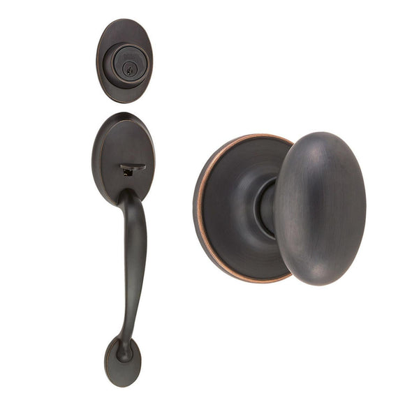 Design House Coventry 2-Way Door Handleset in Oil-Rubbed Bronze