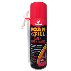 Red Devil Foam & Fill® Large Gaps & Cracks Expanding Polyurethane Sealant, 8 fl. oz.