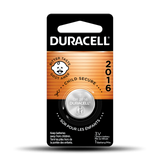 Duracell CR 2016 Lithium Coin Battery with Bitter Coating