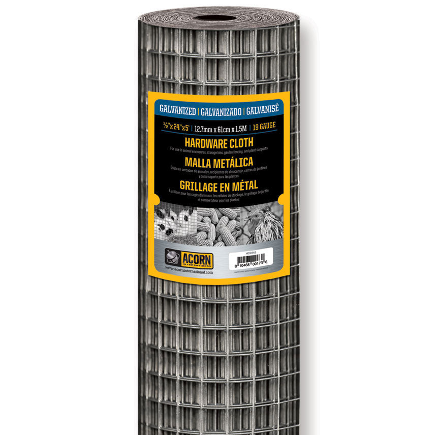 Acorn International 1/4 in. x 24 in. x 100 ft. 23-Gauge Hardware Cloth