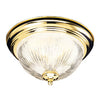 Design House Millbridge Ceiling Mount Light in Polished Brass 6-Inch by 11-1/8-Inch