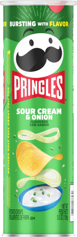 Pringles® Sour Cream & Onion Crisps