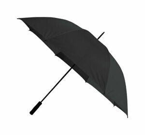 Rainbrella 9320763 60 in. Golf Umbrella Black