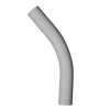 CANTEX  2-1/2 in. x 45-Degree Plain End Schedule 40 Standard Radius Elbow