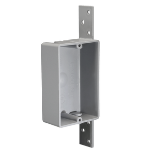CANTEX 1-Gang 8 cu. in. EZ BOX Shallow New Work Nail-on Residential Electrical Switch and Outlet Box with Bracket