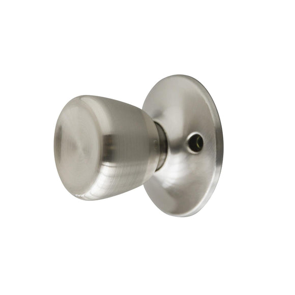Design House Terrace Dummy Door Knob in Satin Nickel